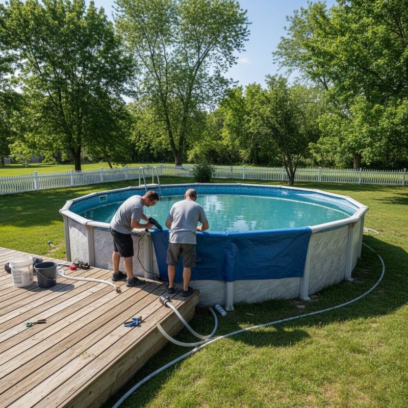 Pool Decking Repair